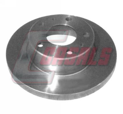Casals 55288 Rear brake disc, non-ventilated 55288: Buy near me in Poland at 2407.PL - Good price!