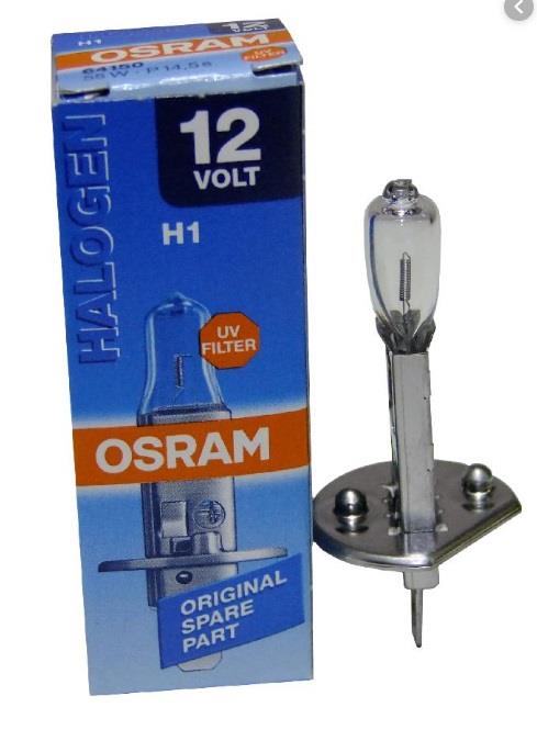 Osram 64150D Лампа галогенна 12В H1 55Вт 64150D: Приваблива ціна - Купити у Польщі на 2407.PL!