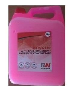 Roadwin C01333C Antifreeze concentrate G12+, red, -80°C, 5 l C01333C: Buy near me in Poland at 2407.PL - Good price!