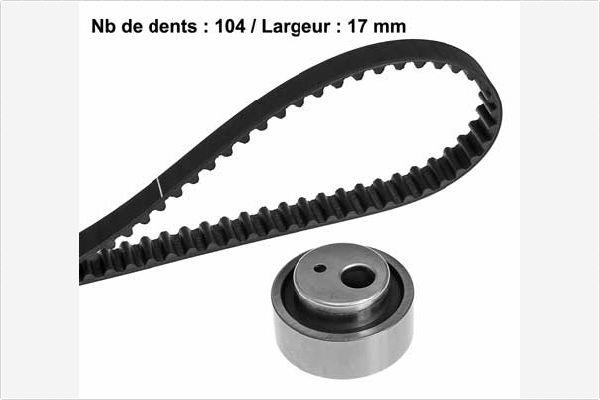 MGA X077H1 Timing Belt Kit X077H1: Buy near me in Poland at 2407.PL - Good price!