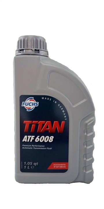 Fuchs 601376603 Transmission oil Fuchs TITAN ATF 6008, 1L 601376603: Buy near me at 2407.PL in Poland at an Affordable price!