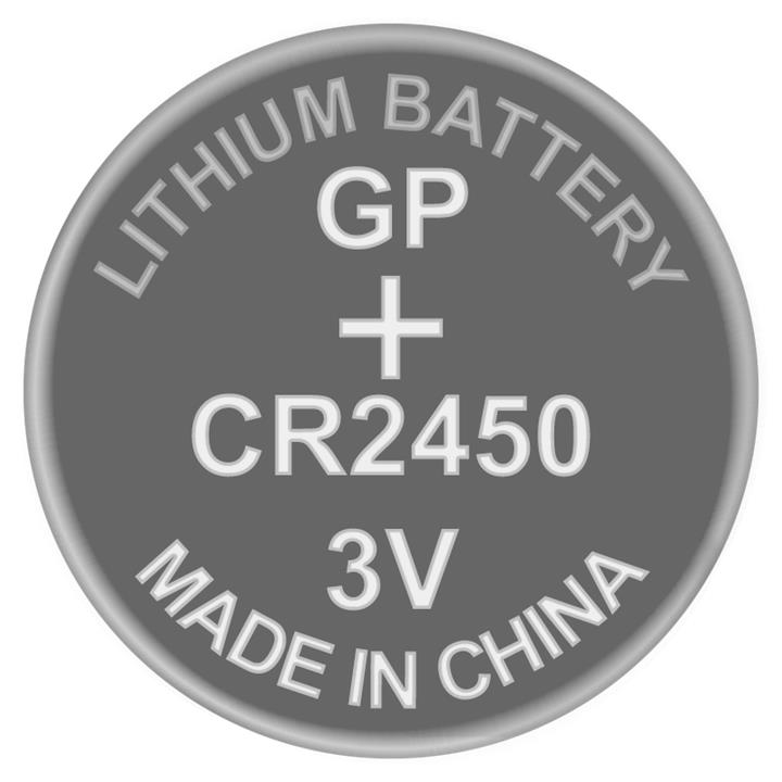 GP Batteries CR2450-C5 Battery CR2450 (DL2450) GP 3V CR2450C5: Buy near me in Poland at 2407.PL - Good price!