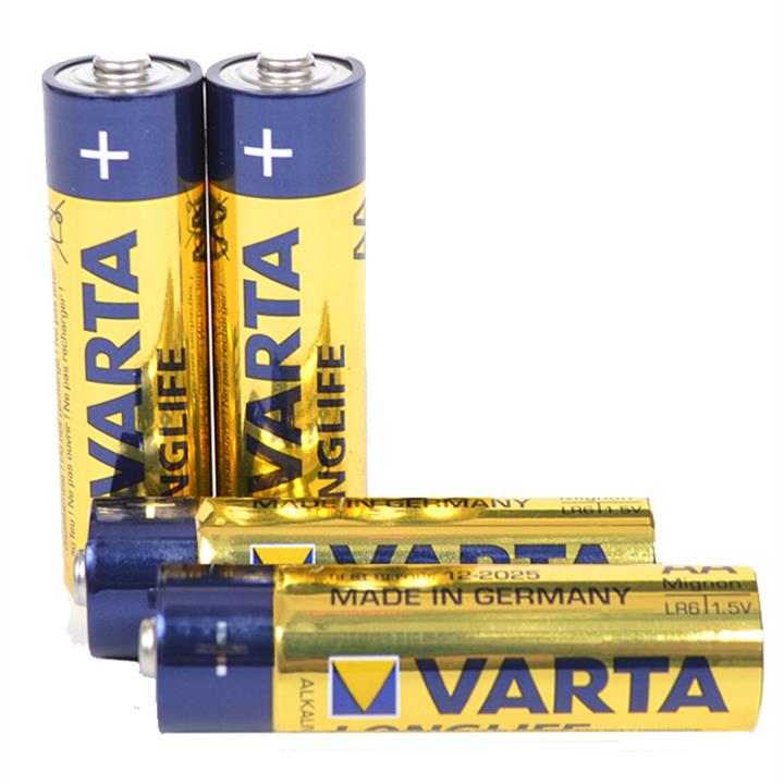 Varta 149-1001BLISTER Bateria alkaliczna AA Longlife (4106, LR6) 1,5 V, 4 szt. 1491001BLISTER: Dobra cena w Polsce na 2407.PL - Kup Teraz!