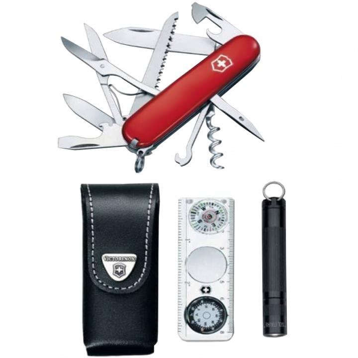 Victorinox  1.8726 Traveler-Kit (91 mm, 18 functions), red 18726: Buy near me in Poland at 2407.PL - Good price!