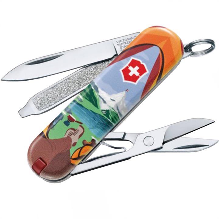 Victorinox  0.6223.L1802 Нож складной, мультитул Victorinox Classic LE Call of Nature (58мм, 7 функций) 0.6223.L1802 06223L1802: Отличная цена - Купить в Польше на 2407.PL!