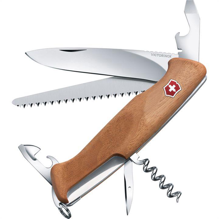 Victorinox 0.9561.63 Нож складной, мультитул Victorinox Rangerwood 55 (130мм, 10 функций), дерево 0.9561.63 0956163: Отличная цена - Купить в Польше на 2407.PL!