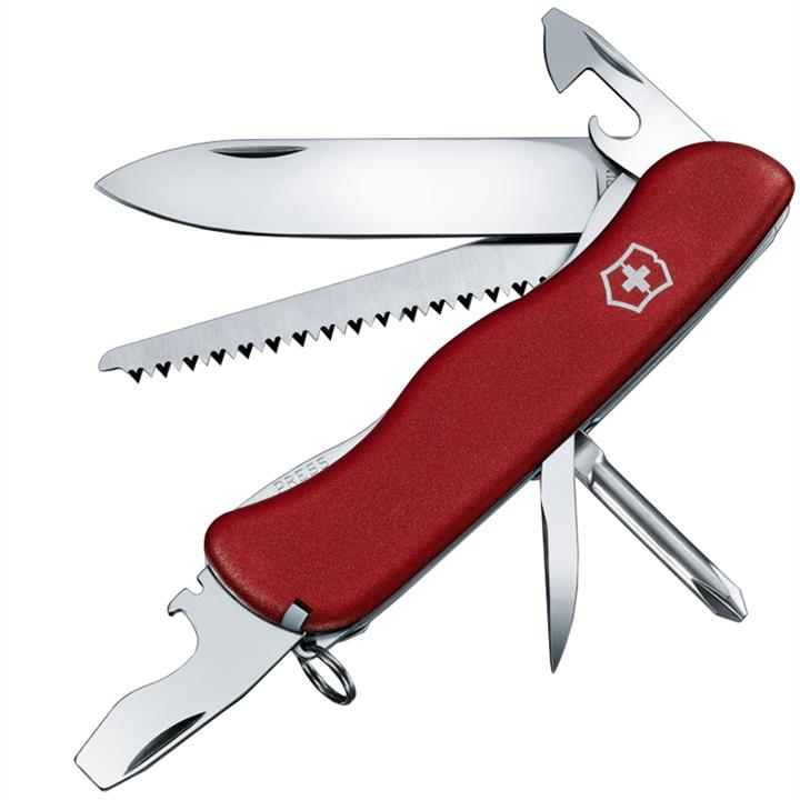 Victorinox  0.8463 Нож складной, мультитул Victorinox Trailmaster (111мм, 12 функций), красный 0.8463 08463: Отличная цена - Купить в Польше на 2407.PL!