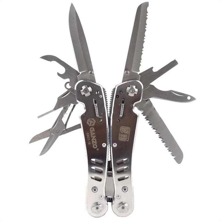 Ganzo G301-H Multitool, chrome G301H: Buy near me in Poland at 2407.PL - Good price!