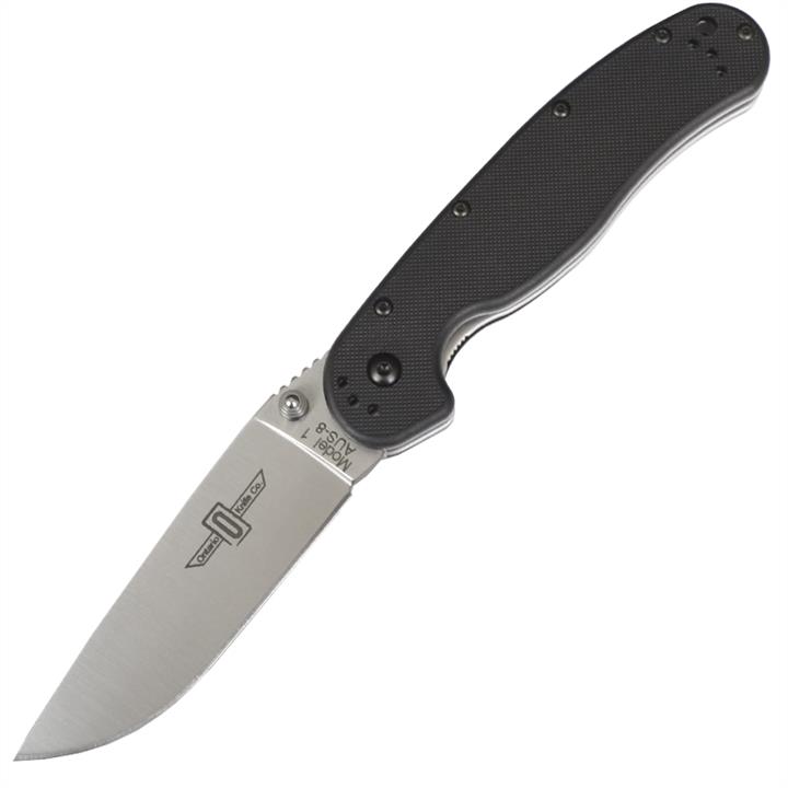 Ontario 169-1005-BLACK Нож складной Ontario RAT-1 (длина: 219мм, лезвие: 84мм, сатин), черный 8848 1691005BLACK: Отличная цена - Купить в Польше на 2407.PL!