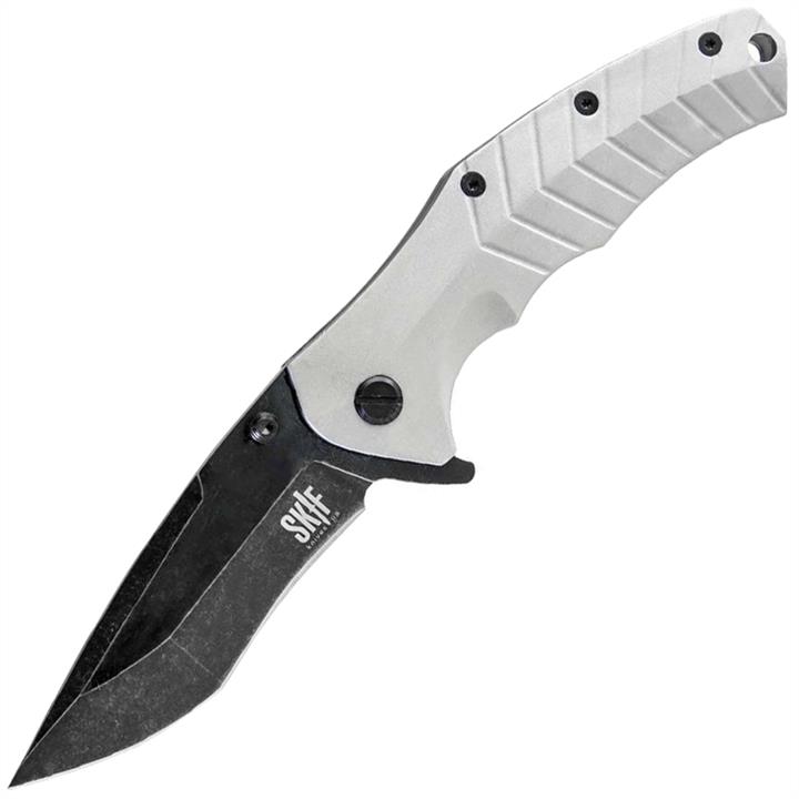 Skif 422D Нож складной Skif Griffin 422D (длина: 218мм, лезвие: 94мм, черное), серый 422D: Отличная цена - Купить в Польше на 2407.PL!