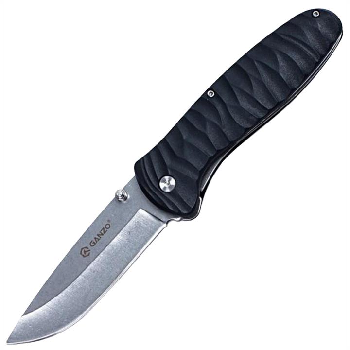 Ganzo G6252-BK Нож складной Ganzo G6252 (длина: 210мм, лезвие: 89мм, сатин), черный G6252BK: Отличная цена - Купить в Польше на 2407.PL!