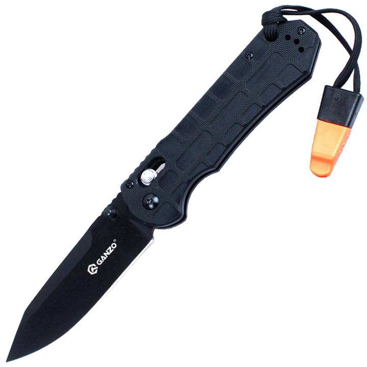 Ganzo G7453P-BK-WS Нож складной Ganzo G7453Р-WS (длина: 210мм, лезвие: 90мм), черный G7453PBKWS: Отличная цена - Купить в Польше на 2407.PL!