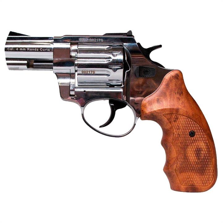 Stalker 3880.00.38 Револьвер под патрон Флобера Stalker (2.5&quot;, 4.0mm), никель-коричневый 38800038: Отличная цена - Купить в Польше на 2407.PL!