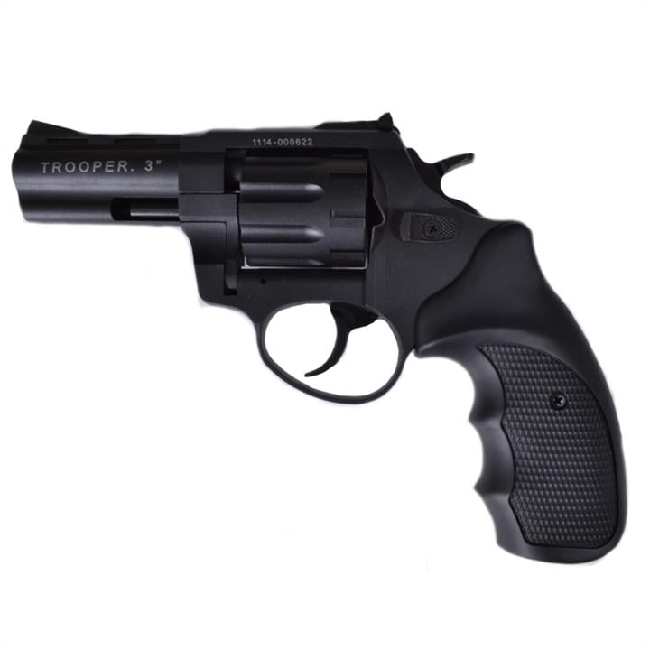 Trooper 48-1013-1 Револьвер под патрон флобера TROOPER S (3.0&quot;, 4.0mm), ворон 4810131: Отличная цена - Купить в Польше на 2407.PL!
