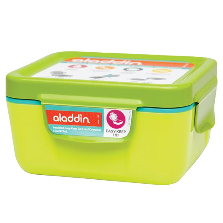 Aladdin 6939236333894 Thermo-lunch box łatwy zachować (0.47l), zielony 6939236333894: Dobra cena w Polsce na 2407.PL - Kup Teraz!