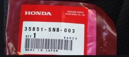 Honda 35851-SNB-003 Лампа накаливания BAX 14V 60mA 35851SNB003: Купить в Польше - Отличная цена на 2407.PL!