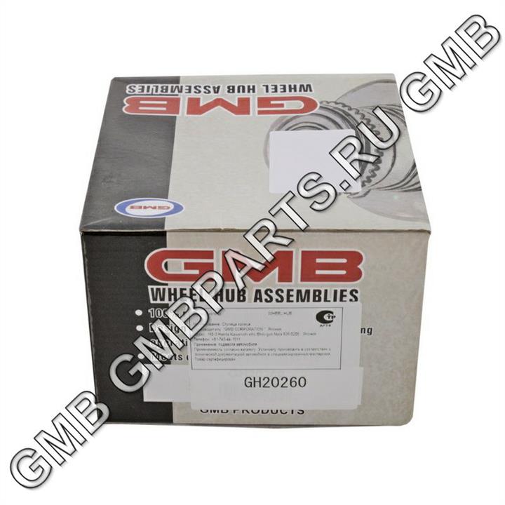 GMB GH20260 Front wheel bearing GH20260: Buy near me in Poland at 2407.PL - Good price!