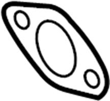 Mazda LF07-40-305A Exhaust pipe gasket LF0740305A: Buy near me in Poland at 2407.PL - Good price!