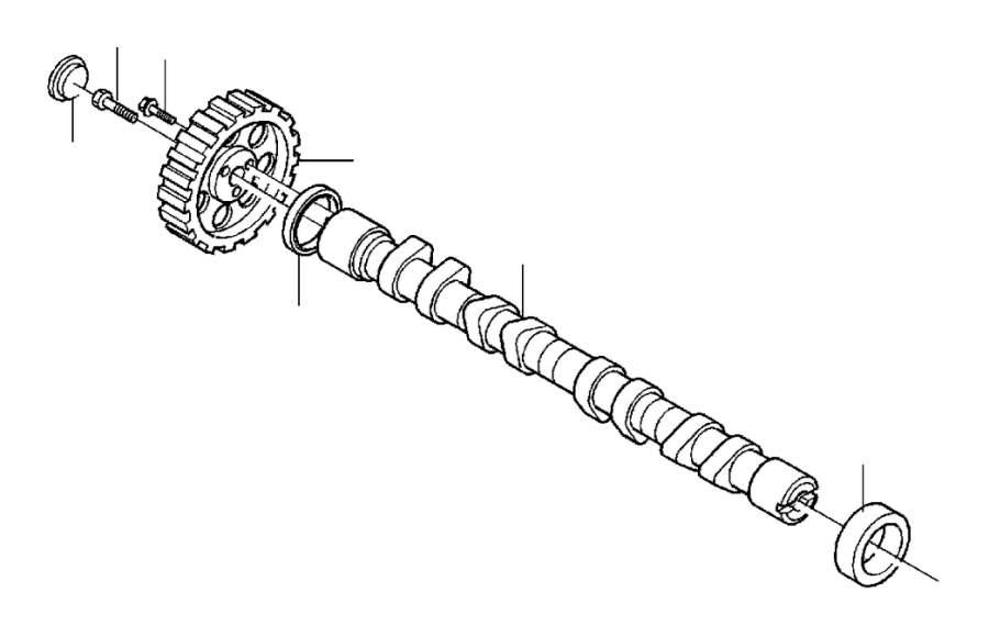 Mazda L309-12-441A Вал розподільчий L30912441A: Приваблива ціна - Купити у Польщі на 2407.PL!