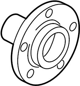 Mazda C236-33-060A Wheel hub front C23633060A: Buy near me at 2407.PL in Poland at an Affordable price!