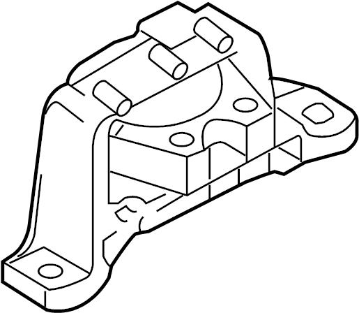 Mazda BCM4-39-060D Подушка двигуна права BCM439060D: Приваблива ціна - Купити у Польщі на 2407.PL!