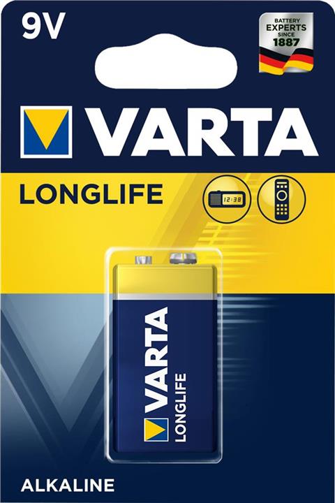 Varta 04122101411 Battery Longlife 6LP3146 9V 04122101411: Buy near me in Poland at 2407.PL - Good price!