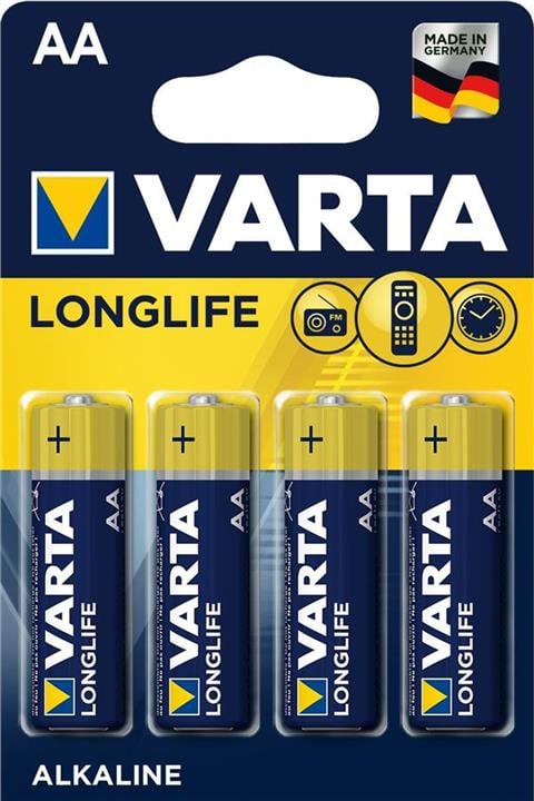 Varta 04106101414 Battery Longlife AA LR6 04106101414: Buy near me in Poland at 2407.PL - Good price!