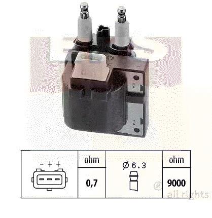 Eps 1.970.356 Ignition coil 1970356: Buy near me in Poland at 2407.PL - Good price!