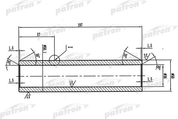 Patron PTB3010 Finger of an axial beam back PTB3010: Buy near me in Poland at 2407.PL - Good price!