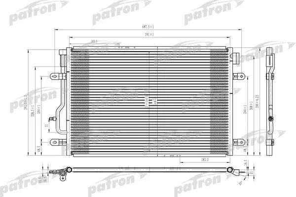Patron PRS3622 Cooler Module PRS3622: Buy near me in Poland at 2407.PL - Good price!