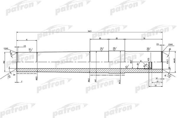 Patron PTB3008 Finger of an axial beam back PTB3008: Buy near me at 2407.PL in Poland at an Affordable price!
