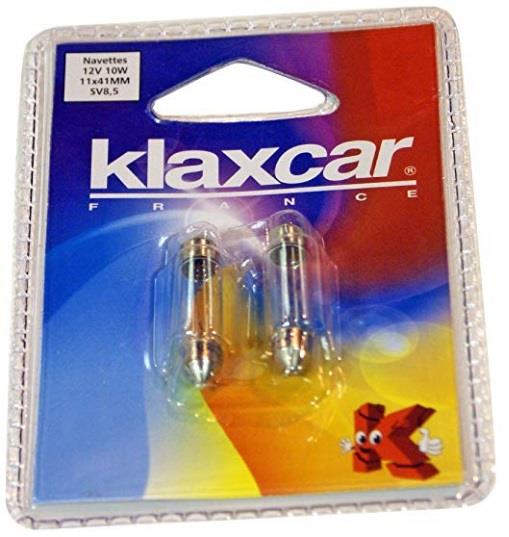 Klaxcar France 86330X Лампа накаливания C10W 12V 10W 86330X: Отличная цена - Купить в Польше на 2407.PL!