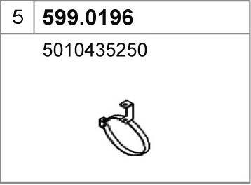 Asso 599.0196 Комплект монтажный глушителя 5990196: Отличная цена - Купить в Польше на 2407.PL!