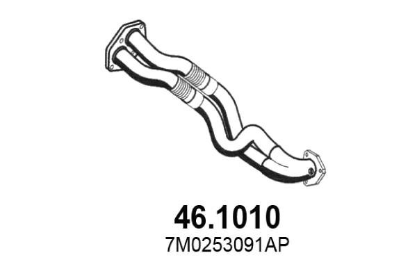 Asso 46.1010 Exhaust pipe 461010: Buy near me in Poland at 2407.PL - Good price!