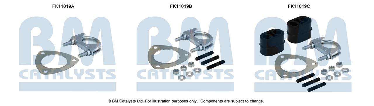 BM Catalysts FK11019 Diesel particulate filter DPF FK11019: Buy near me in Poland at 2407.PL - Good price!