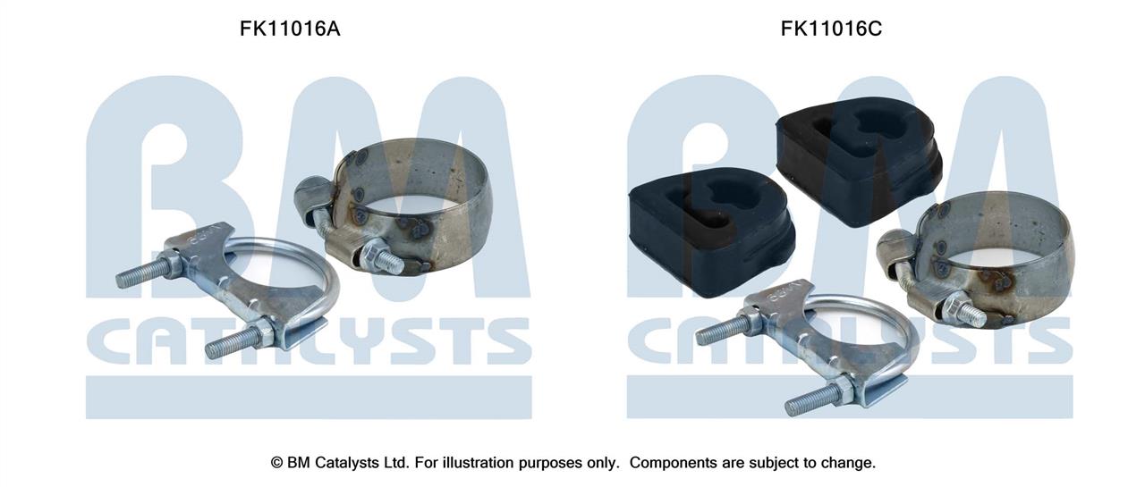 BM Catalysts FK11016 Фильтр сажевый DPF FK11016: Отличная цена - Купить в Польше на 2407.PL!