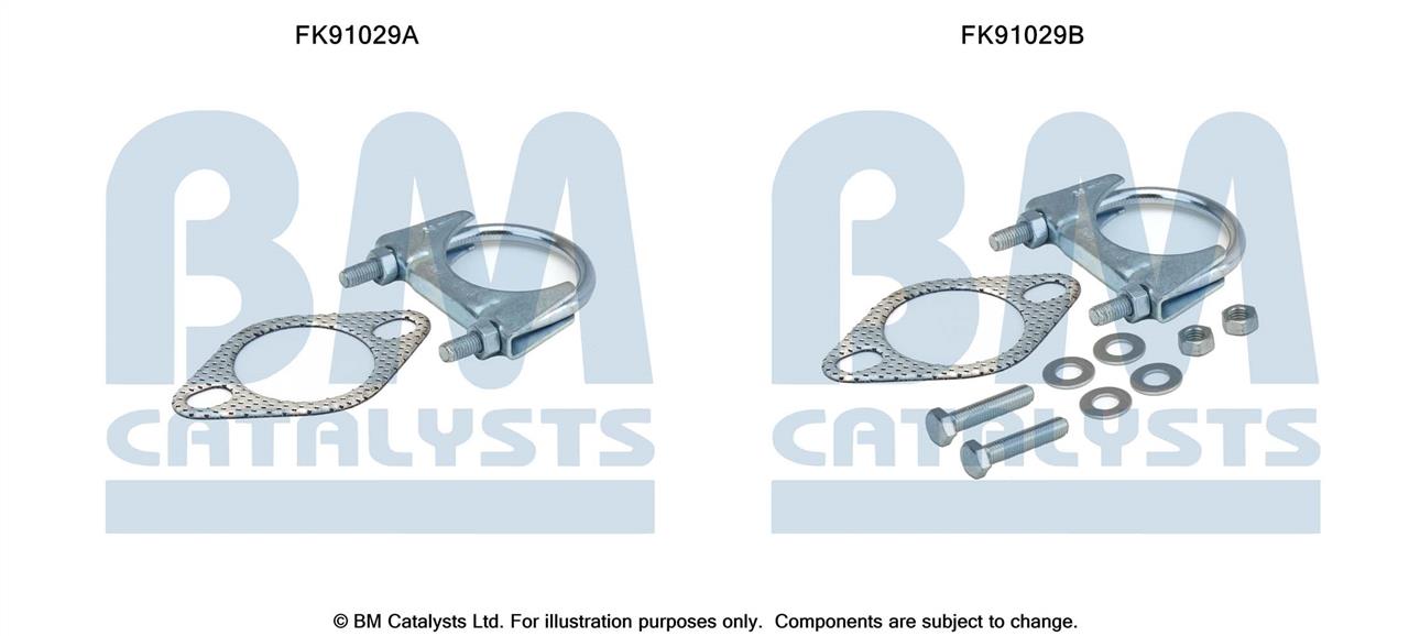BM Catalysts FK91029 Монтажный комплект, катализатор FK91029: Отличная цена - Купить в Польше на 2407.PL!