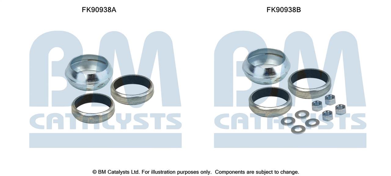 BM Catalysts FK90938 Монтажный комплект, катализатор FK90938: Отличная цена - Купить в Польше на 2407.PL!