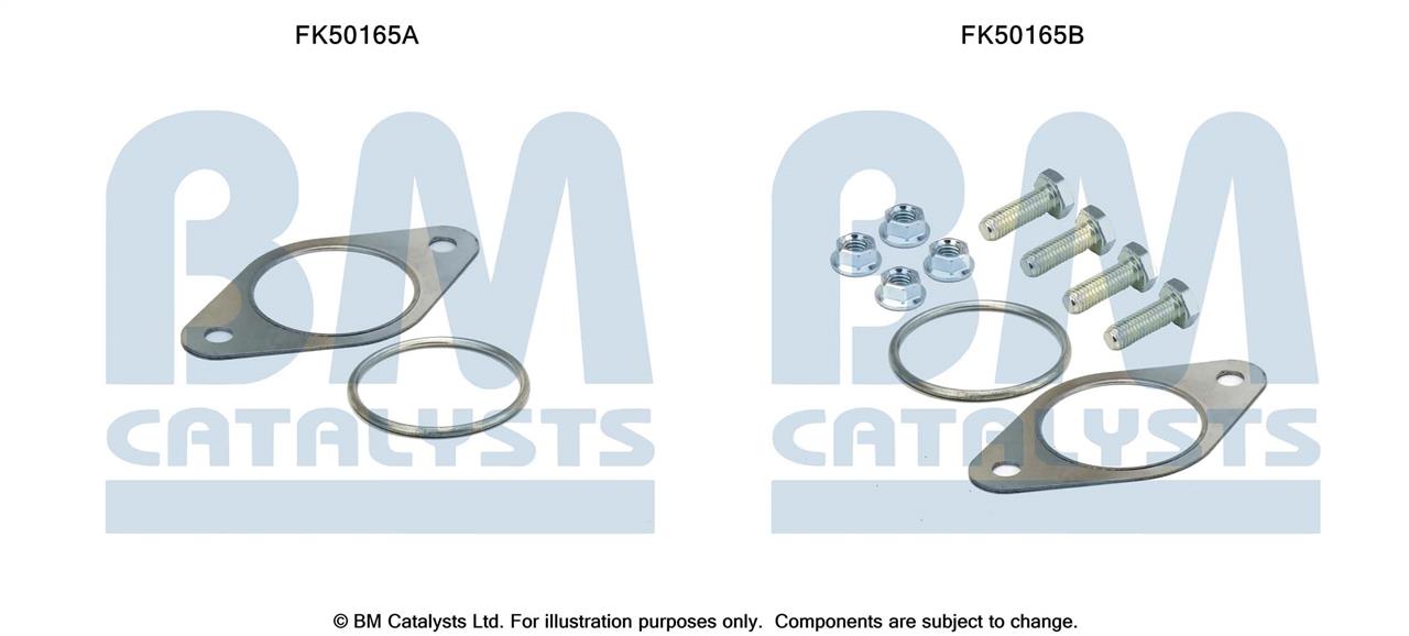 BM Catalysts FK50165 Комплект монтажний кріплень вихлопної системи FK50165: Приваблива ціна - Купити у Польщі на 2407.PL!