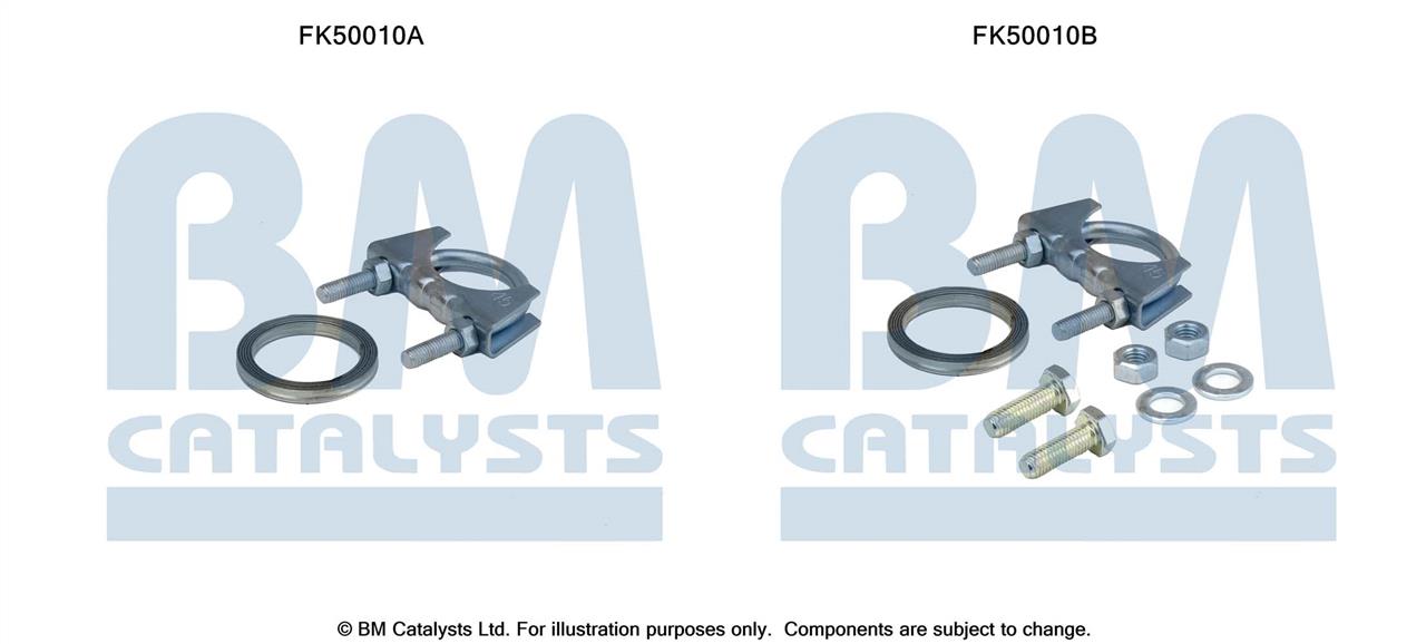 BM Catalysts FK50010 Mounting kit for exhaust system FK50010: Buy near me in Poland at 2407.PL - Good price!