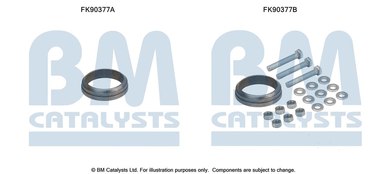 BM Catalysts FK90377 Mounting Kit, catalytic converter FK90377: Buy near me at 2407.PL in Poland at an Affordable price!