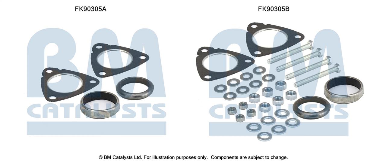 BM Catalysts FK90305 Mounting Kit, catalytic converter FK90305: Buy near me at 2407.PL in Poland at an Affordable price!