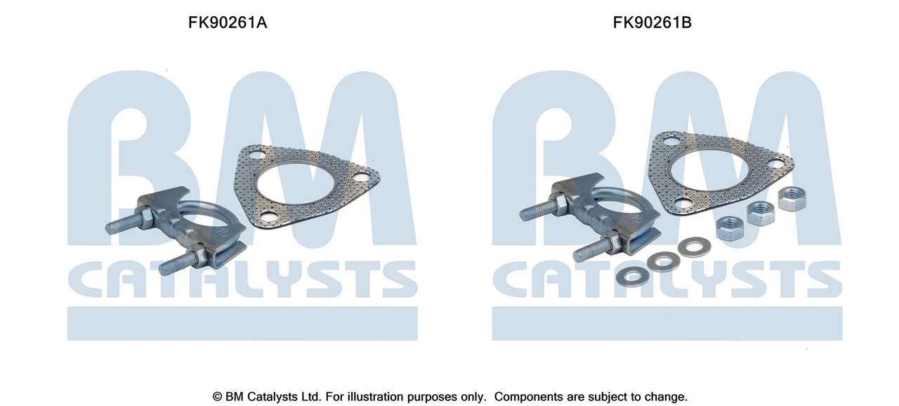 BM Catalysts FK90261 Montagesatz, Katalysator FK90261: Kaufen Sie zu einem guten Preis in Polen bei 2407.PL!