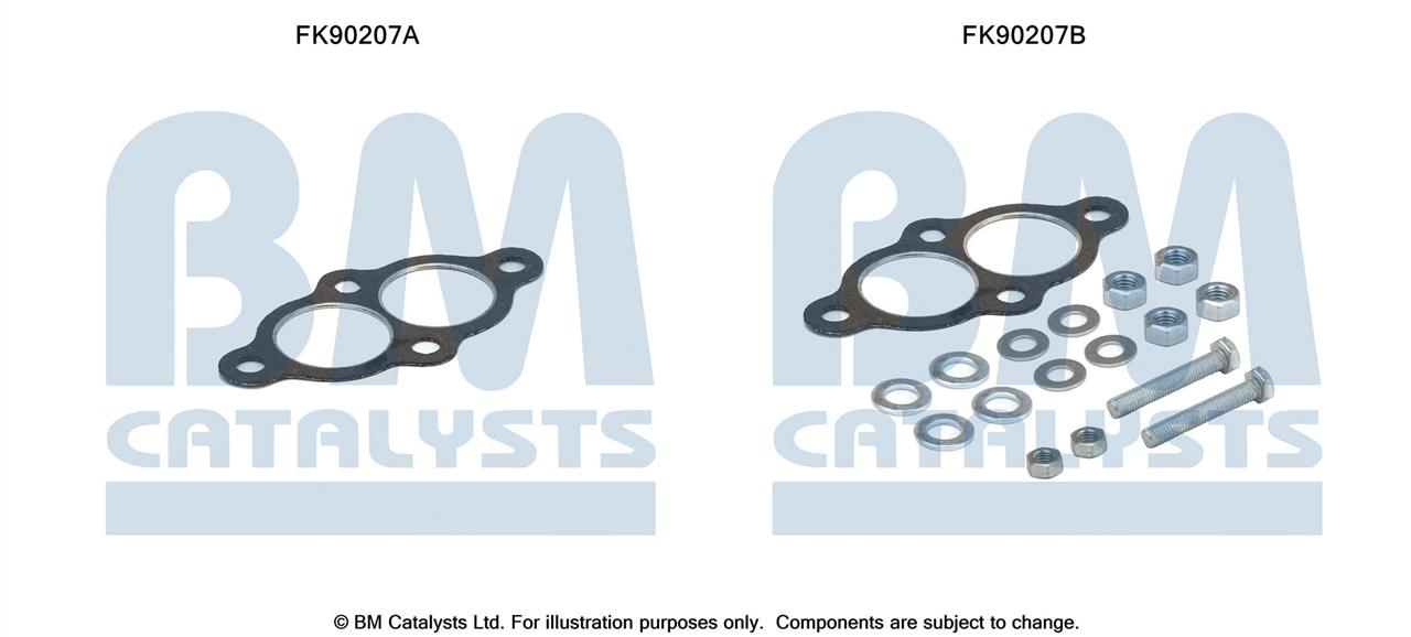 BM Catalysts FK90207 Mounting Kit, catalytic converter FK90207: Buy near me at 2407.PL in Poland at an Affordable price!