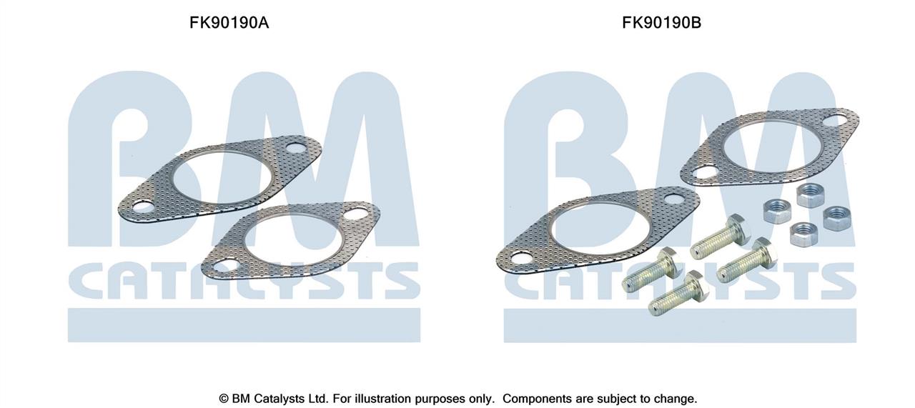 BM Catalysts FK90190 Mounting Kit, catalytic converter FK90190: Buy near me in Poland at 2407.PL - Good price!