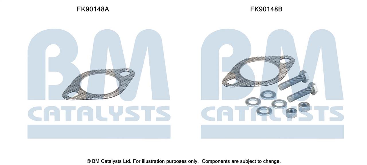 BM Catalysts FK90148 Zestaw montazowy, katalizator FK90148: Dobra cena w Polsce na 2407.PL - Kup Teraz!