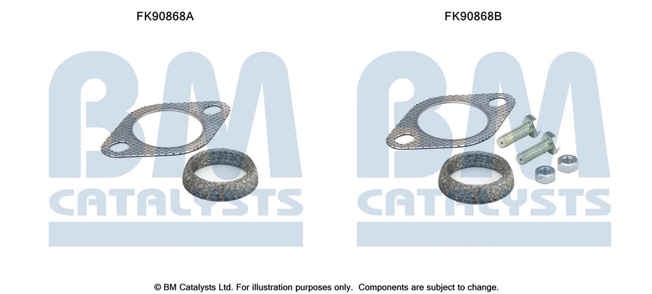 BM Catalysts FK90868 Zestaw montazowy, katalizator FK90868: Dobra cena w Polsce na 2407.PL - Kup Teraz!