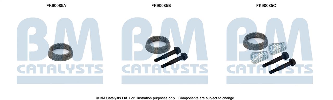 BM Catalysts FK90085 Монтажный комплект, катализатор FK90085: Отличная цена - Купить в Польше на 2407.PL!