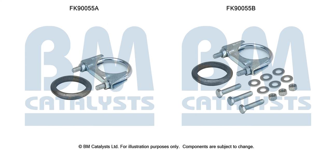 BM Catalysts FK90055 Mounting Kit, catalytic converter FK90055: Buy near me in Poland at 2407.PL - Good price!