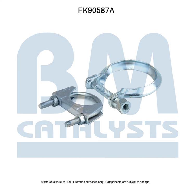 BM Catalysts FK90587 Монтажный комплект, катализатор FK90587: Отличная цена - Купить в Польше на 2407.PL!